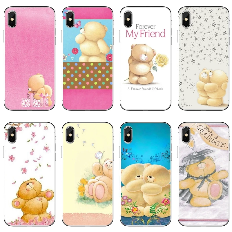 Чехол Forever Friends Bear для huawei P30 P20 P10 P9 P8 pro Lite P Smart plus 2019 G7 G8 чехол|Бамперы| |