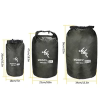 5l20l50l waterproof dry bag roll top sack rafting boating kayaking swimming dry organizer beach outdoor fishing storage bag