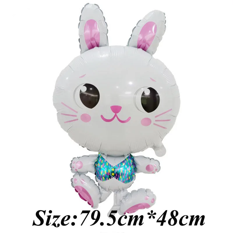 

2 шт., воздушные шары в виде кролика
