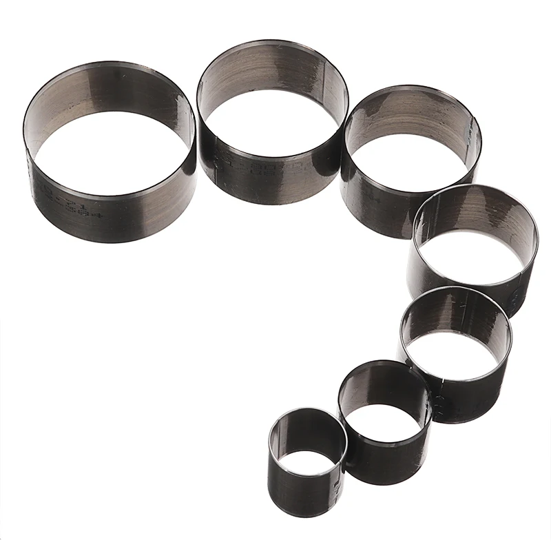 Форма для перфорации 7 шт. железная форма ножей кожевенное ремесло круглая кожи