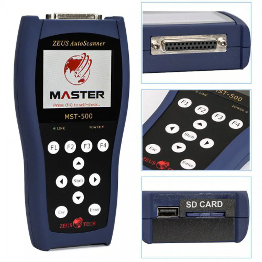 Диагностический сканер для мотоцикла MASTER MST-500 |