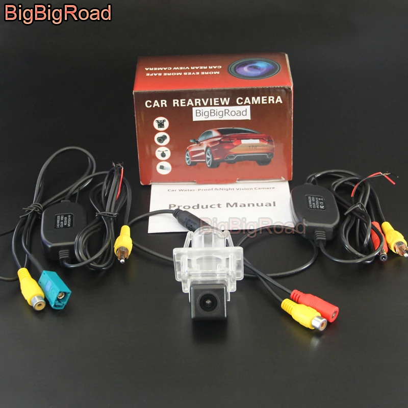 BigBigRoad для Mercedes Benz W204 C180 C200 C280 C300 RCA Интерфейс оригинального экрана совместимая