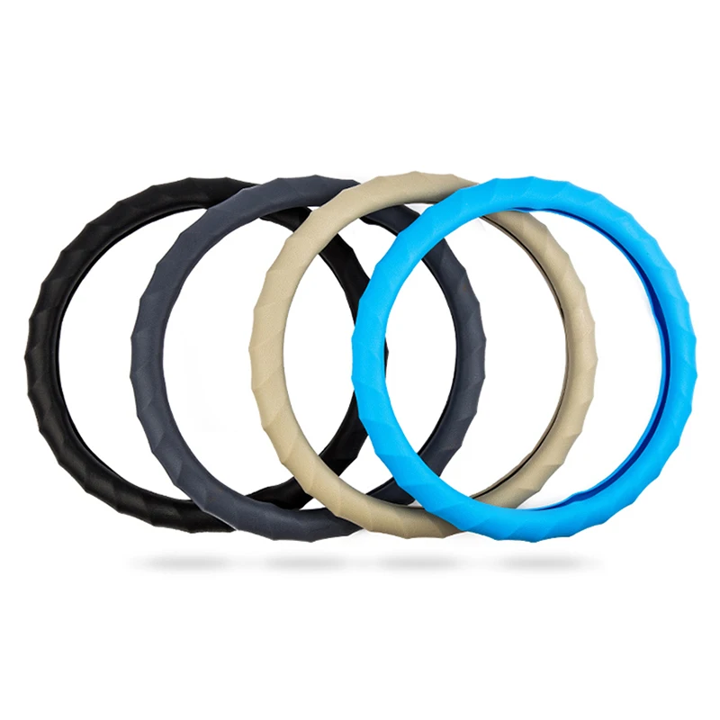 Силиконовая перчатка на рулевое колесо мягкая кожа мягкий силиконовый чехол