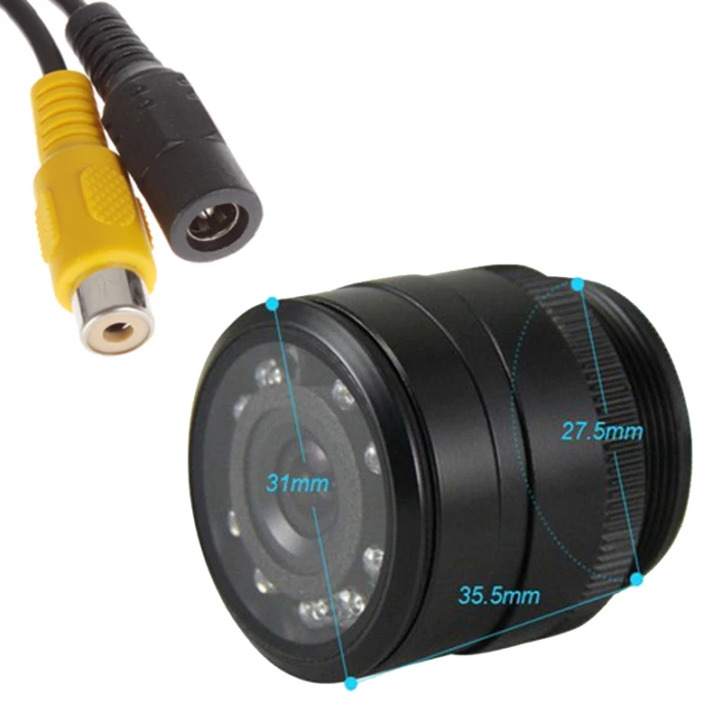 28MM Reverse Parking Camera Waterproof LED Backup Monitor with 6M Video Camera HD Night Vision Car Rear Camera 28MM Reverse Parking Camera Waterproof LED Backup Monitor with 6M Video Camera HD Night Vision Car Rear Camera
