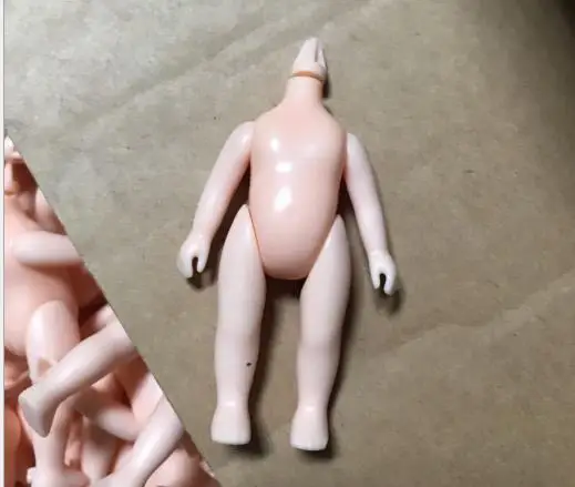Оригинальная кукла 9 см сделай сам для маленькой подвижной обнаженной куклы тело