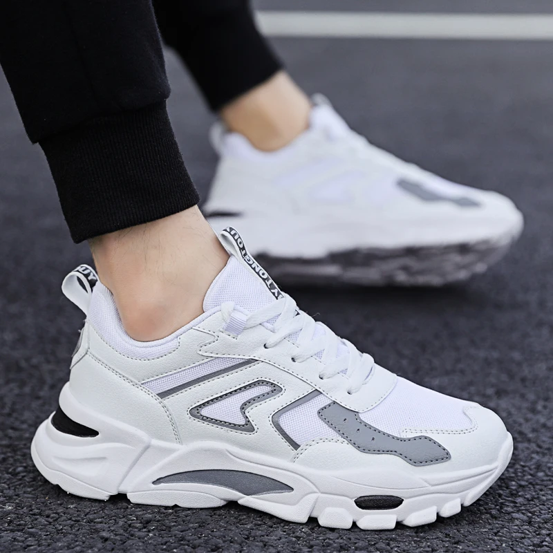 

Men Casual Shoes Fashion Sneakers Male New Designer Mesh Comfortable Breathable Walking Sneakers Trainers Man Zapatillas Hombre