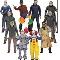neca figure friday jason freddy krueger leatherface chainsaw michael myers pennywise joker action figures toy doll