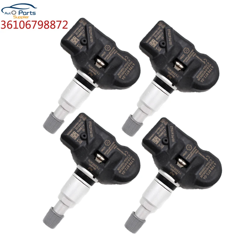 Датчик давления в шинах TPMS 36106798872 36106874830 433 МГц 4 шт./лот система мониторинга для BMW 5