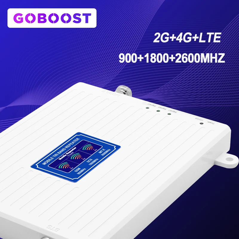 70 дБ усиление 2G 3g 4G Сотовый усилитель сигнала смартфон LTE 2600 интернет DCS gsm