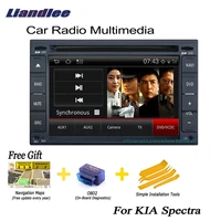 2 din car android gps navi navigation for kia spectra 2000 2006 radio cd dvd player audio video stereo