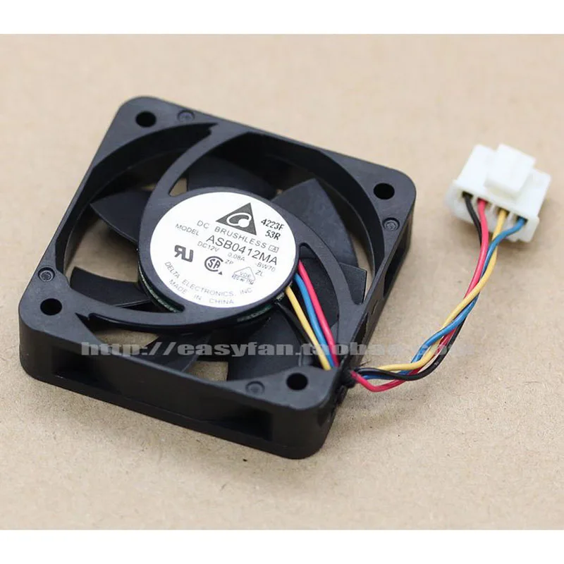 

Delta ASB0412MA 12V 0.08A 4010 4cm cooling equipment fan PWM speed regulation 40x40x10mm cooling fan cooler