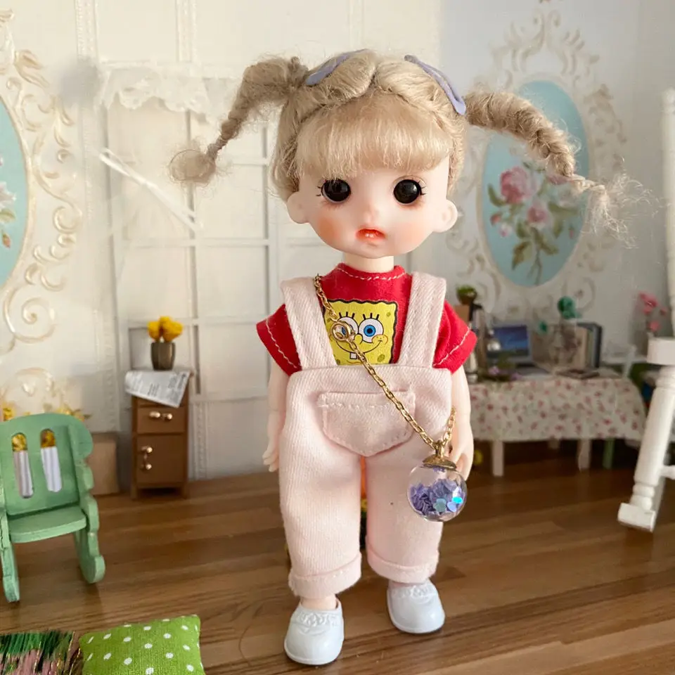 Кукла Xiaomi шарнирная 16 см с подвижными суставами 3D реалистичными глазами |