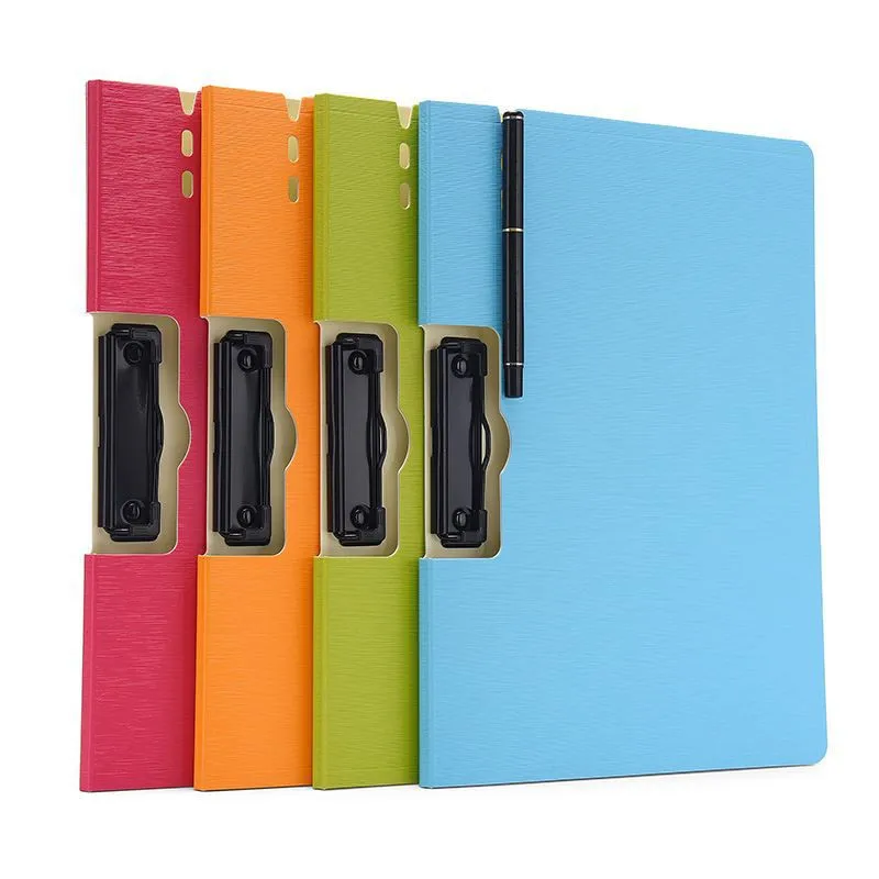 Пластиковая папка с зажимом А4 портативная крючком планшет для рисования