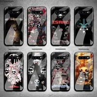 game the binding of isaac phone case tempered glass for samsung s20 plus s7 s8 s9 s10 note 8 9 10 plus