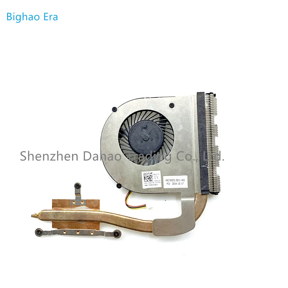 

Original laptop heatsink cooling fan cpu cooler For DELL Inspiron 3541 3542 3543 3442 3443 5748 5749 CPU heatsink 09W0J6 0511FV