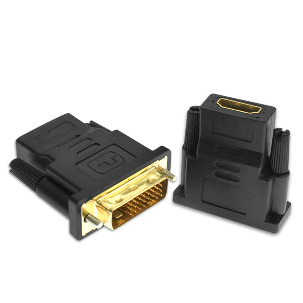 Конвертер Переходник HDMI совместимый с DVI D 24 + 1 Pin для ПК ТВ PS3 проекторов|Кабели HDMI|