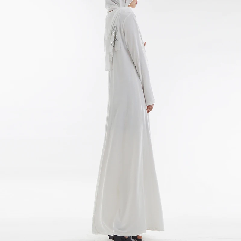 Внутри абайя Дубай Арабский Кафтан женские мусульманские платья Caftan Пакистан турецкие исламские платья Хиджаб Tesettur Elbise Vestido Largo