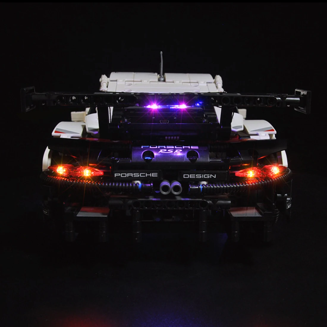 

Battery Powered LED Light Kit for Racing Car 42096 - Remote Version (Only LED Light, No Block Kit)