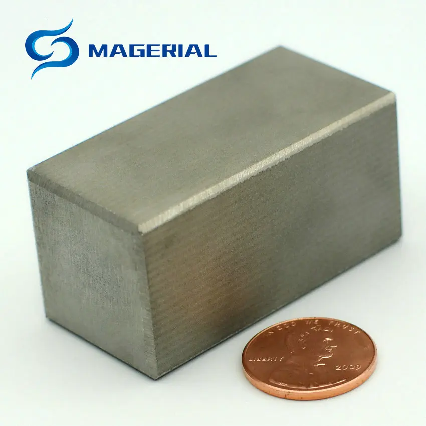 2-20 шт SmCo Магнитный блок 50,8x25,4x25,4 мм " длинный бар YXG28H 350 градусов C высокая температура постоянный самариум кобальтовый магнит