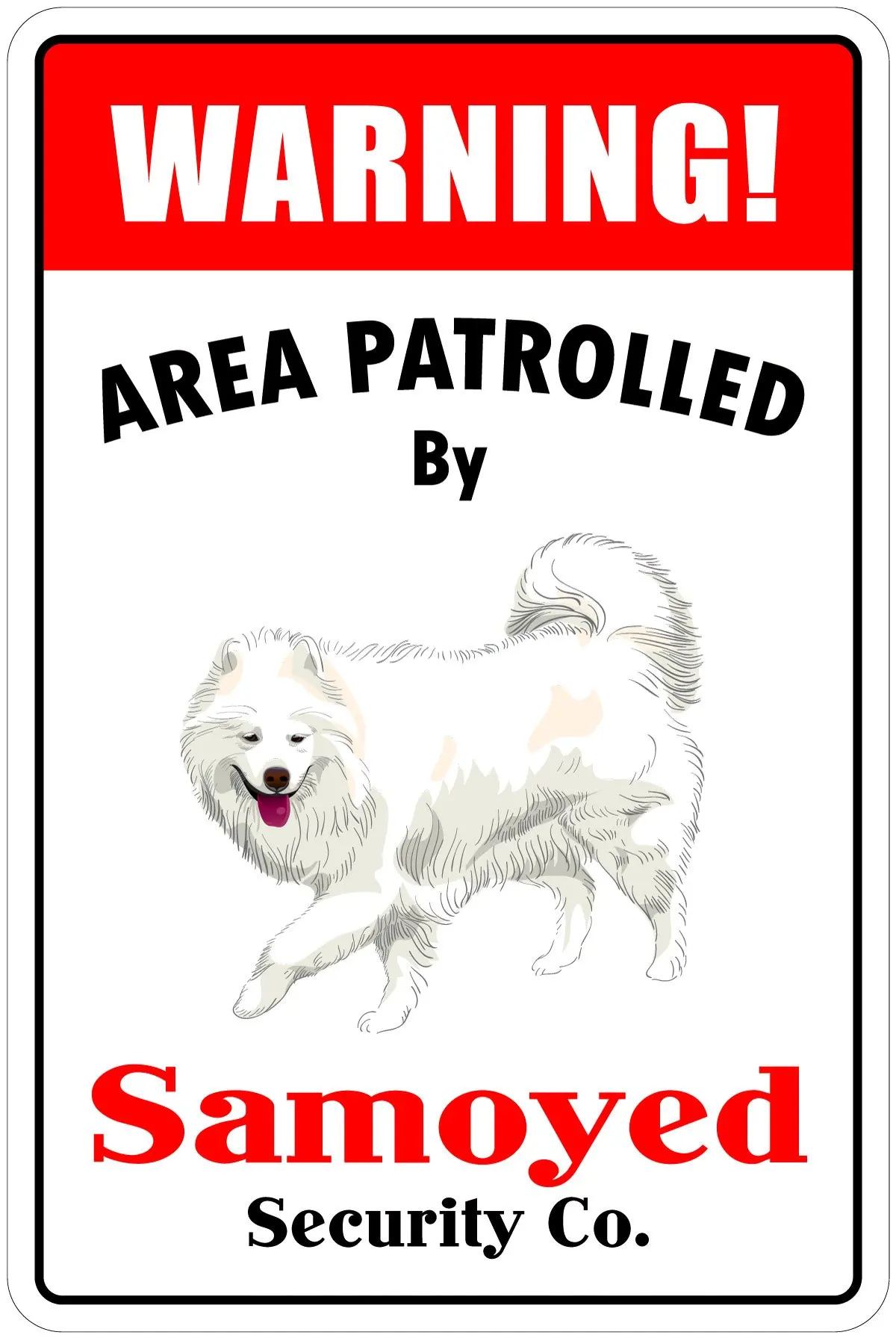 

Наклейка с пиратским предупреждающим регионом, патрулированная самоидом, 8x12 дюймов, новый знак для собаки