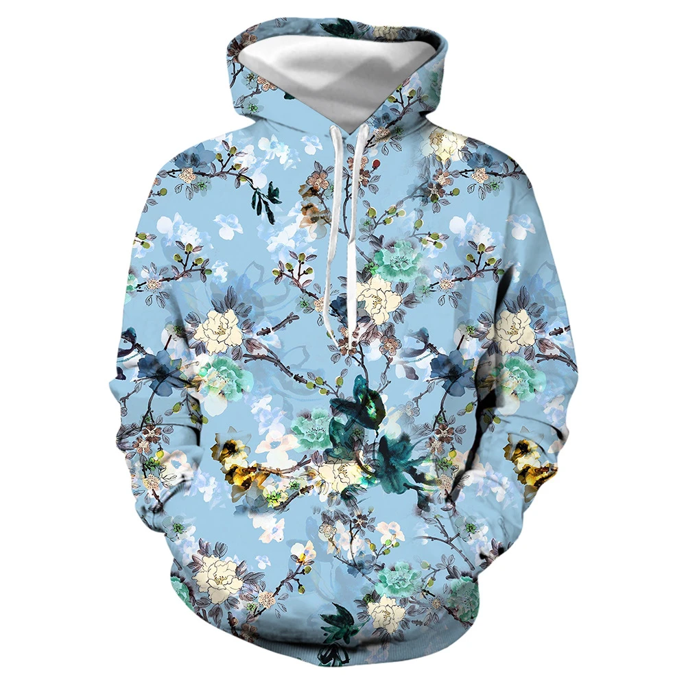 

New fashion and elegant beautiful butterfly 3D printed hoodies for boys and girls interesting fashionable flowers and plants