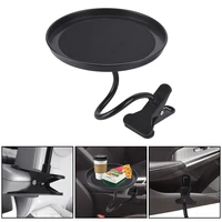 car cup holder clamp bracket car food tray drink coffee bottle organizer swivel tray adjustable dining table multifunctional