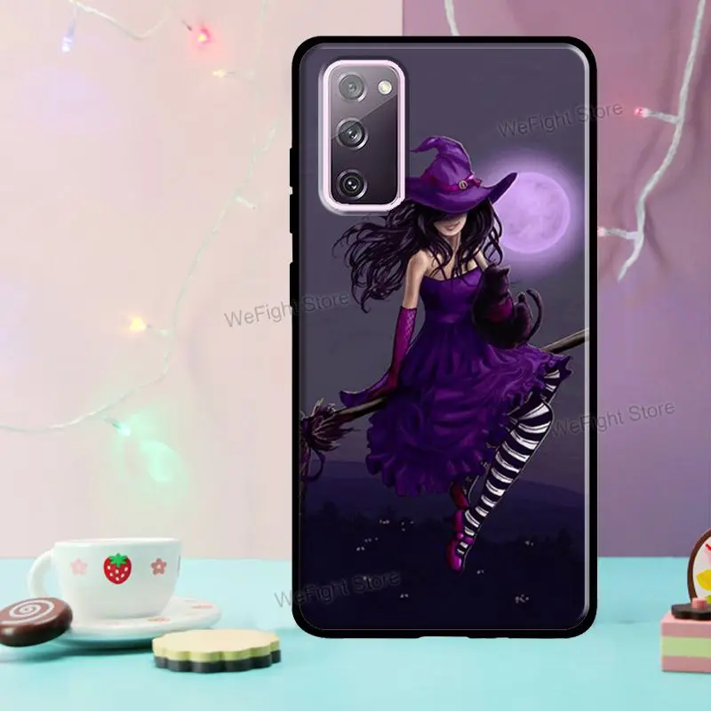 Чехол Moon Witch с ужасом для Samsung S20 FE S10e S8 S9 S10 Plus чехол Galaxy Note 20 Ultra 10 | Мобильные