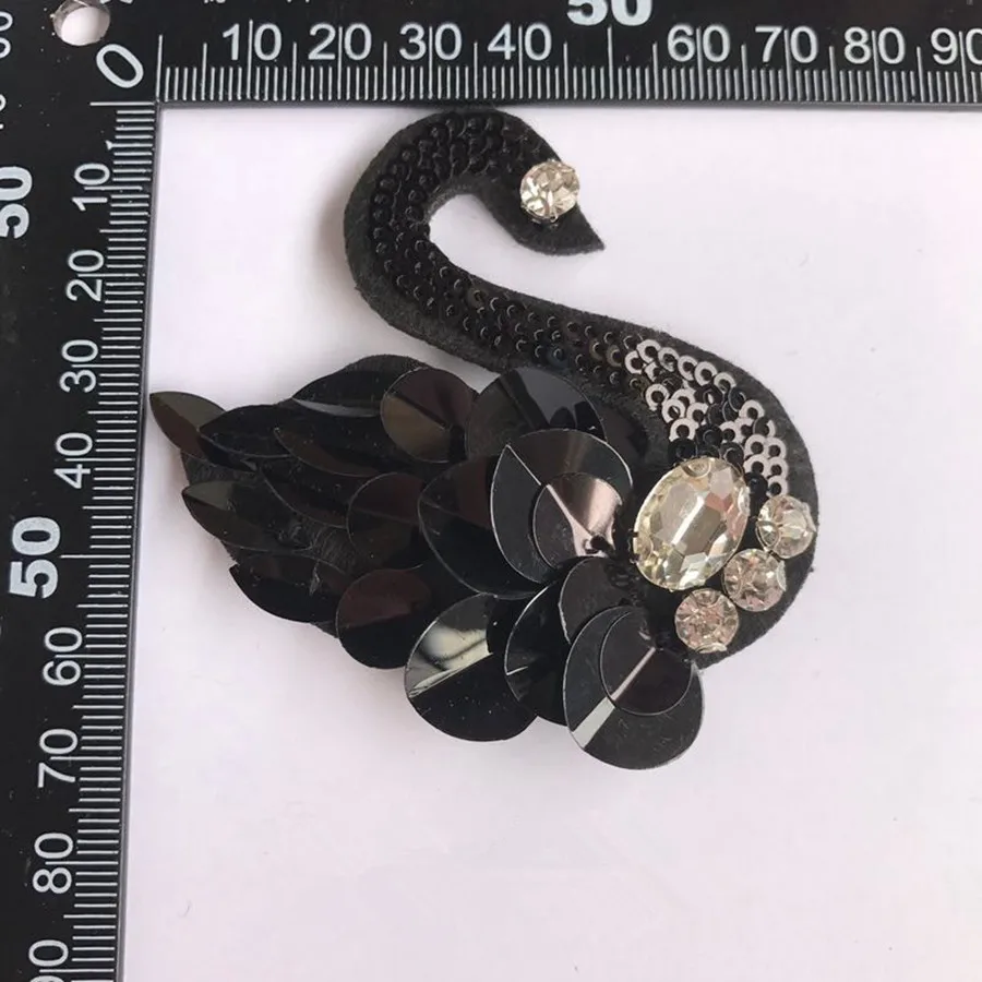 1 пара блесток с бисером ткань для пришивания наклейки Значки одежды джинсов