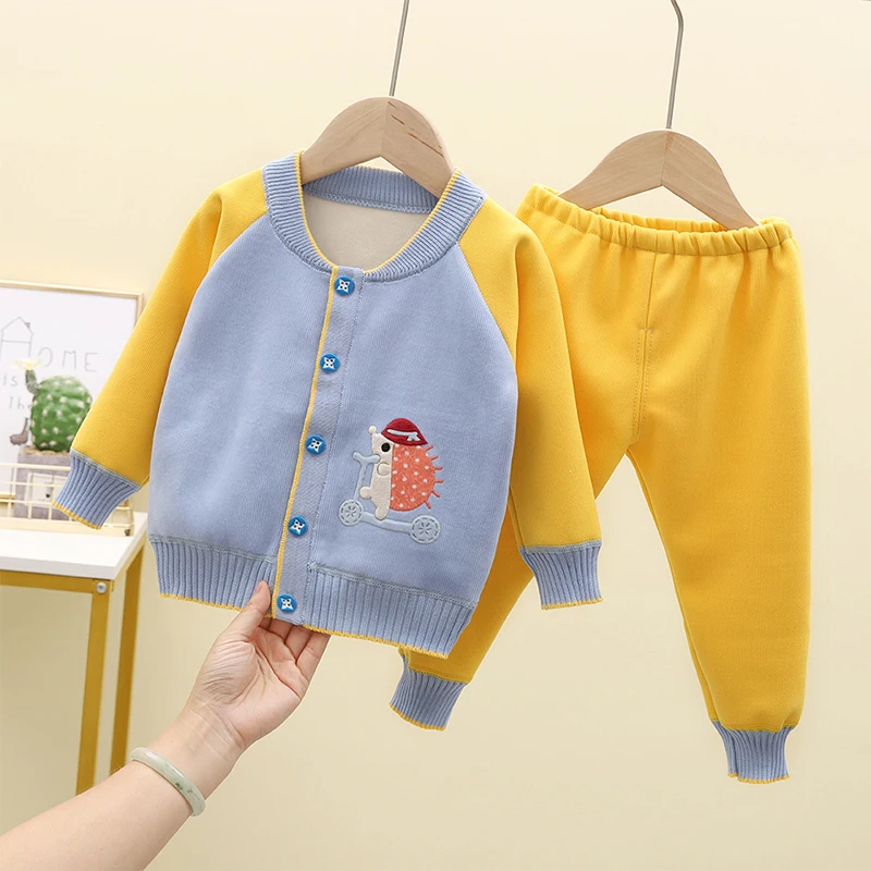 Su&eacute;ter con lazo para beb&eacute;, traje-1