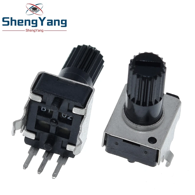 ShengYang 10 шт. Rv09 вертикальный 12 5 мм вал 1k 2k 5k 10k 20k 50k 100k 0932 регулируемый резистор 9 тип 3