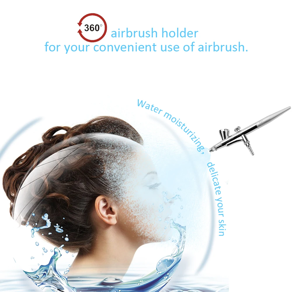 Красивый Аэрограф маленький пистолет-распылитель ручка с компрессором пистолет