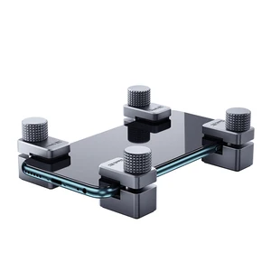 4pcslot adjustable cell phone lcd fix clamp metal clip fixture for iphone ipad samsung tablet mobile phone repair tools free global shipping