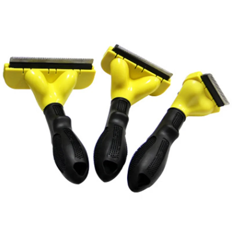 Расческа для ухода за собакой щетка чистки шерсти домашних животных модные