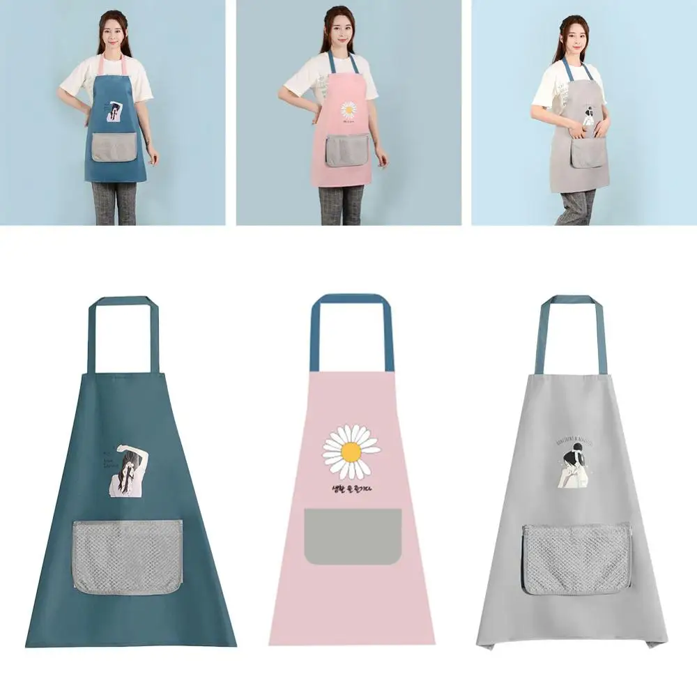 2020 Новинка Лидер продаж Однотонные Пособия по кулинарии Кухня фартук для мамы и