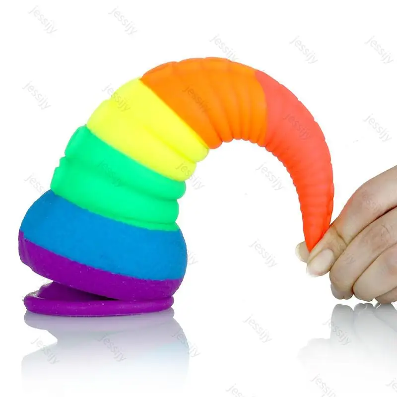 Фаллоимитатор-монстр огромные анальные игрушки для лесбиянок на присоске