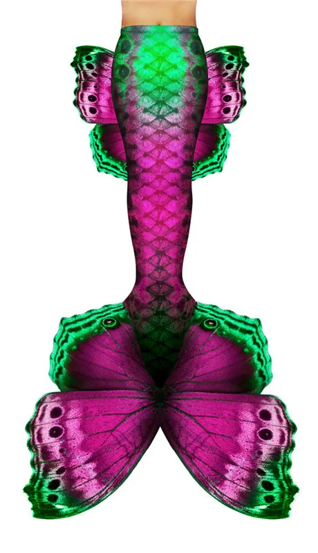 Женский костюм русалки с хвостом купальный для косплея пляжная одежда без