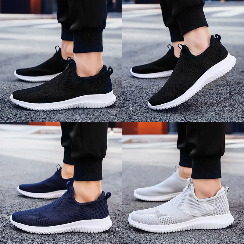 

Women Shoes Knitting Sock Sneakers Women Spring Summer Slip On Flat Shoes Women Plus Size Loafers Flats Walking Krasovki Famela