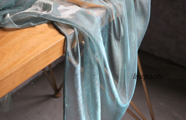 Светильник зеленый лазер перспективная сетка ткань изменение цвета Модная