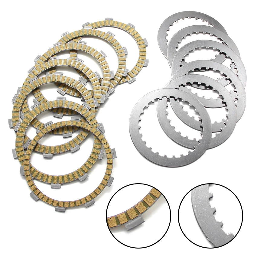 

Motorcycle Parts Clutch Piece Kit For Honda CB400SS SS2-NC41 CL400 NC38 XR400R R5/R6 Motard NC38E 22321-KF0-770 22202-MAE-000