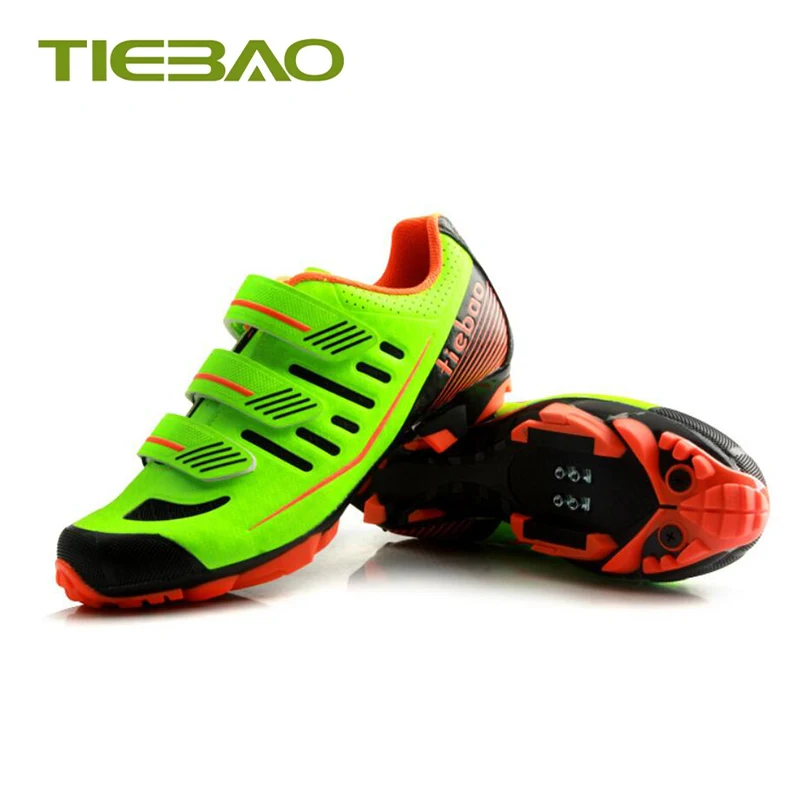 

TIEBAO Cycling Shoes Mtb Men Pro Sapatilha Ciclismo Self-locking Non-slip Sole Mountain Bike Breathable Mtb Sneakers
