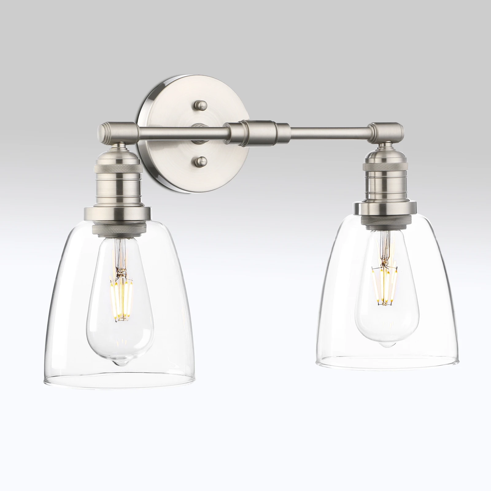 

Настенные светильники Permo с овальными стеклянными абажурами