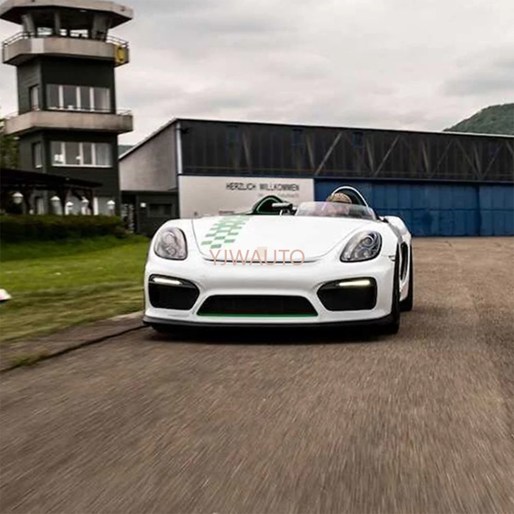 Головной светильник объектив для Porsche Cayman 981 фары крышка объектива Замена