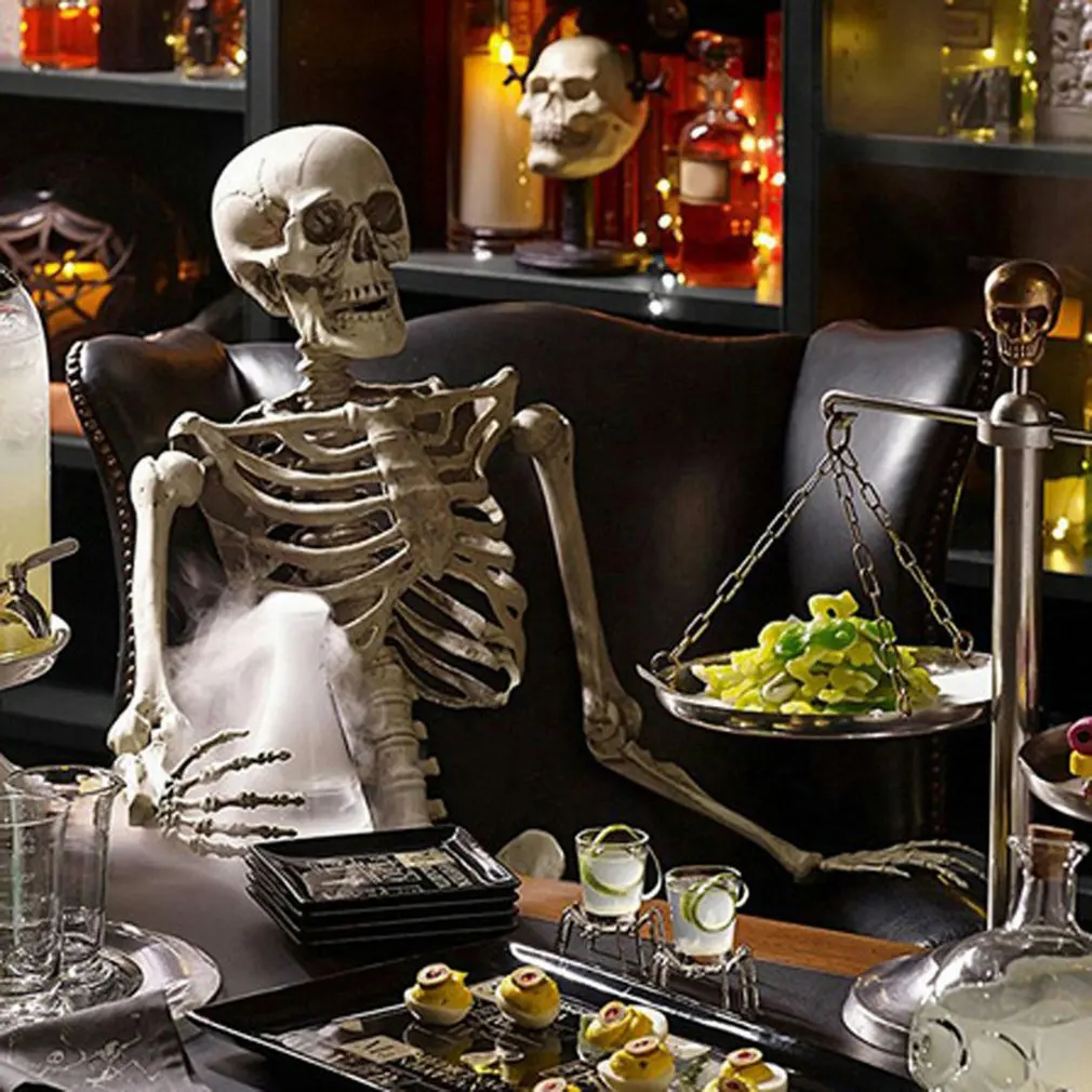 

170CM Halloween Haunted House Props Human Skeleton Mummy Skeleton Skeleton Secret Room Skeleton Bone Decoration