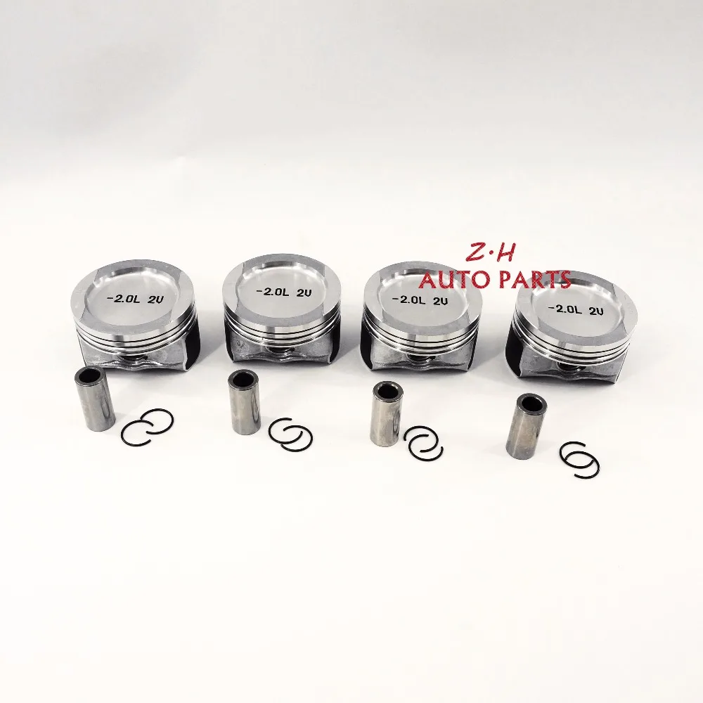 Новый комплект поршней 4x 82 5 мм 06B 107 065 B для VW Jetta Bora Golf MK4 Passat B5 Beetle SKODA 2 0 85 кВт 06B107065B