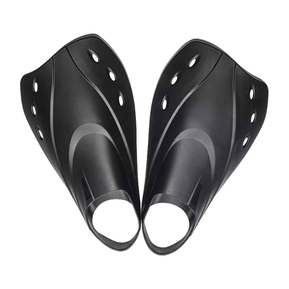 

1 Pair Adjustable Short Swim Fins Snorkeling Swimming Flippers for Men