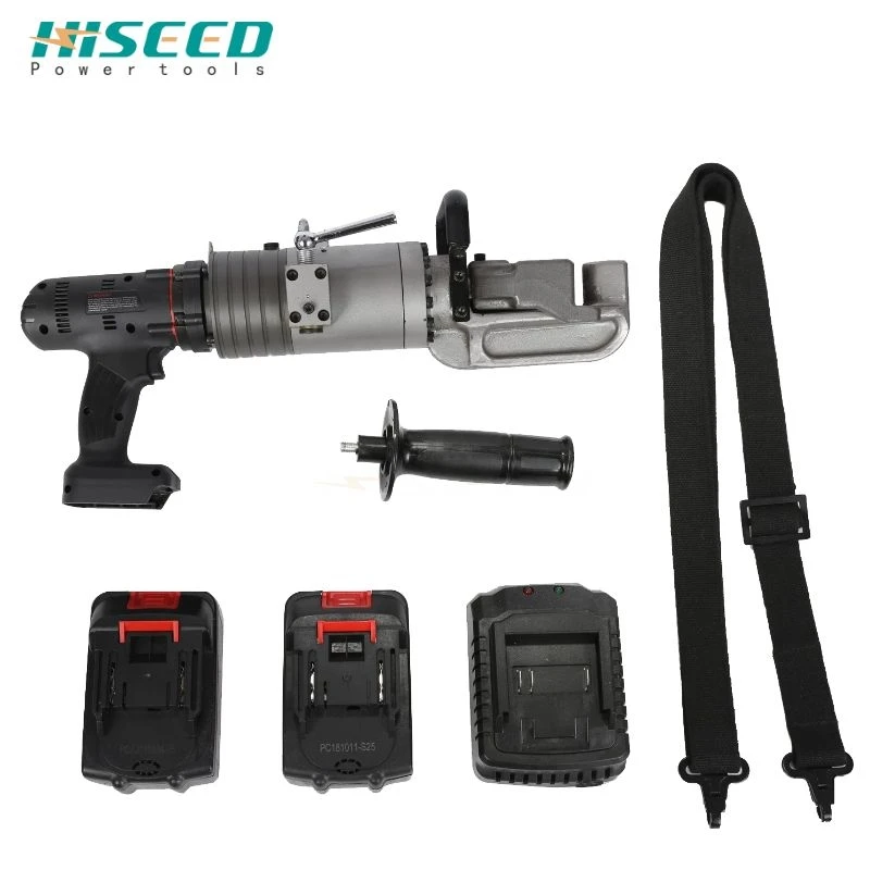 Ручной беспроводной гидравлический зажим для арматуры Круглый стальной резак