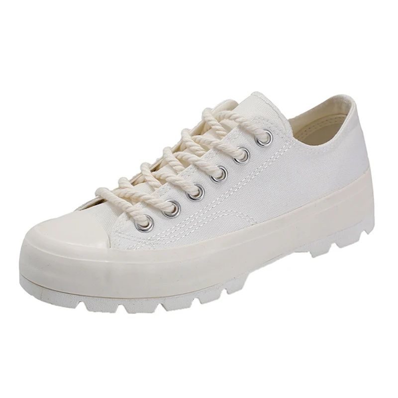 

Canvas Shoes Woman Fashion 2021 Platform Sneakers Women's Spring Shoes Ladies Designer Sneakers Woman Flats Casual Sneaker New