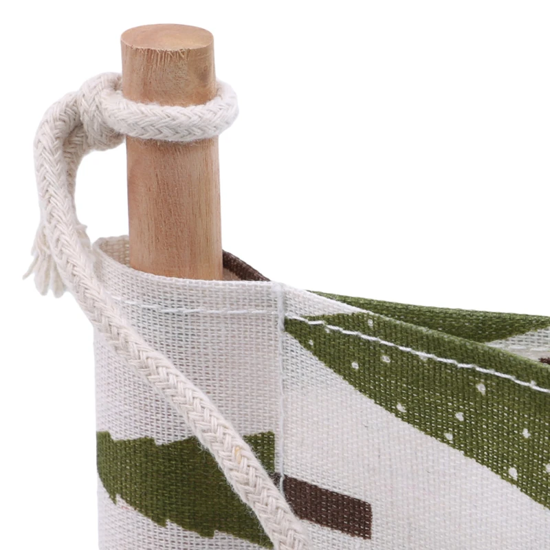 

Wall Mounted Wardrobe Organizer Hang Bag Wall Pouch Cosmetic Closet Toys Storage Cotton Linen Cosmetics Hanging Bedroom