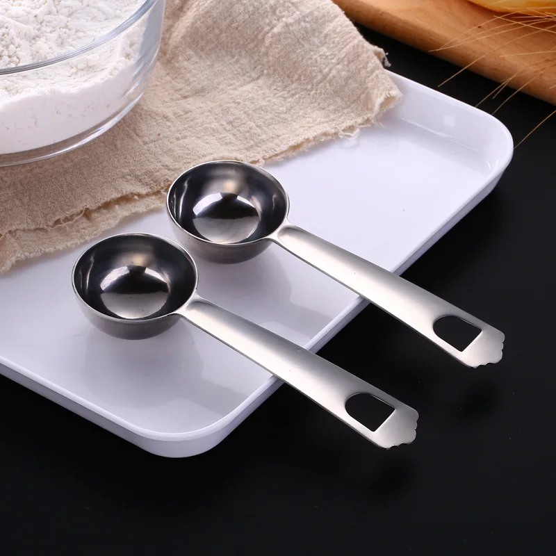 

500pcs 20ml Stainless Steel Measuring Spoons Coffee Scoops Kitchen Baking Tools#31005