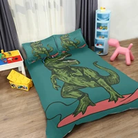 children bedding set cartoon dinosaur bed linen 2bedrooms bedspread on the bed single childrens bed set for boy duvet cover set